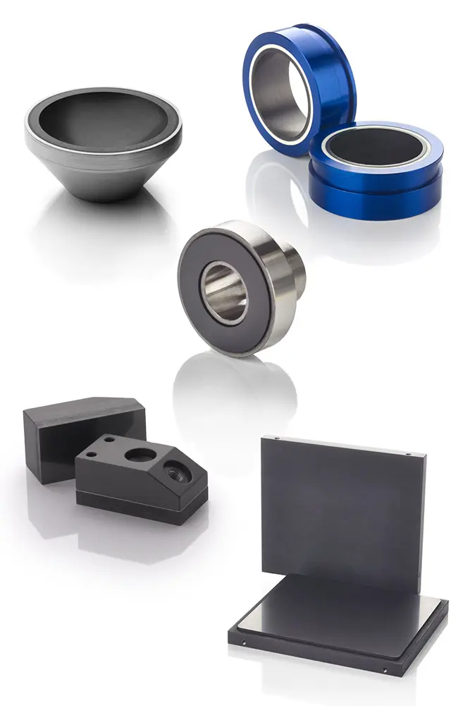 Custommade air bearings